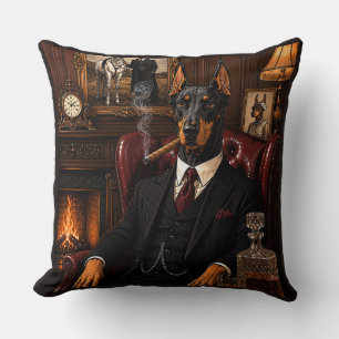 Almofada Doberman Gângster