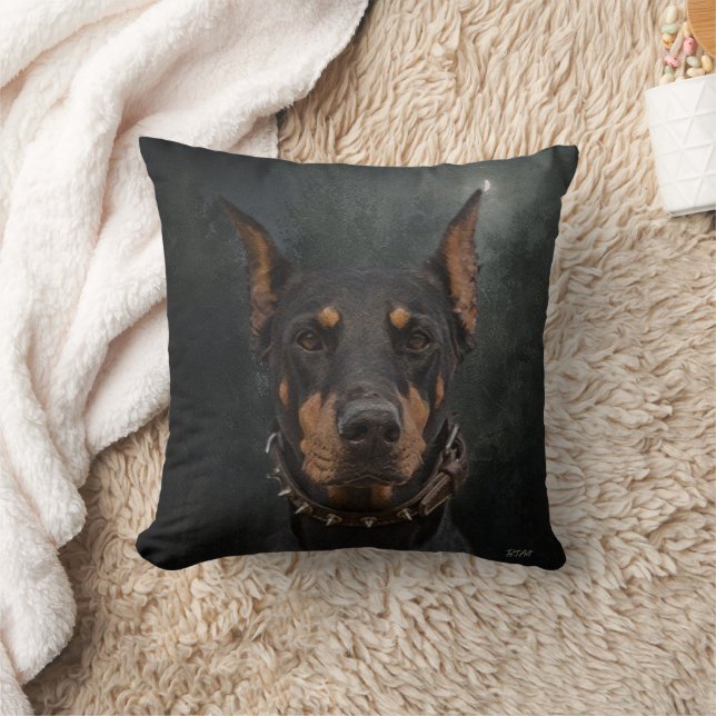 Almofada Doberman Pinscher (Cobertor)