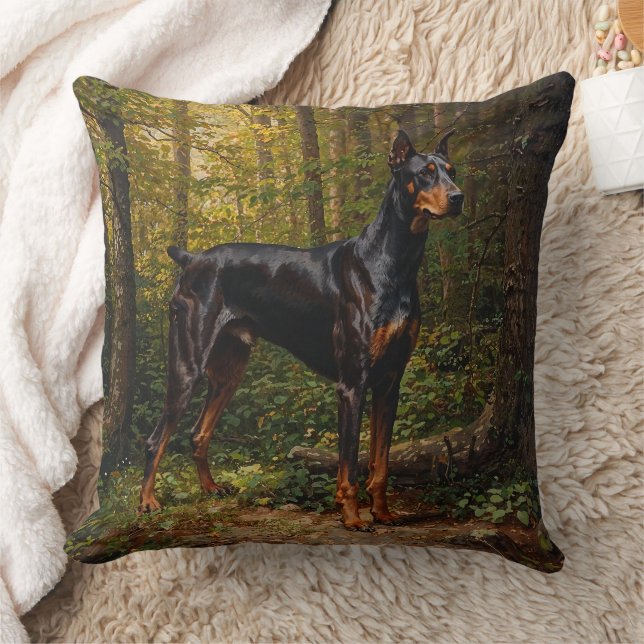Almofada Doberman Pinscher (Cobertor)
