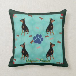 Almofada Doberman Pinscher