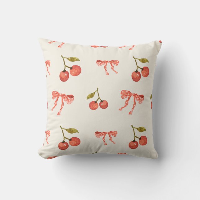 Almofada Doce Coquette Pattern Feminine Design (Frente)