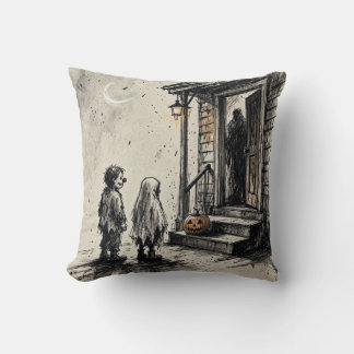 Almofada Doce ou travessura Halloween Horror