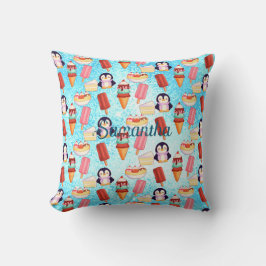 Almofada Doces para Sorvetes de pinguim