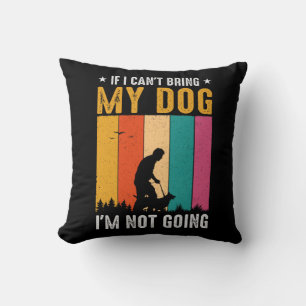 Almofada Dog Lover Vintage Humor Sayings