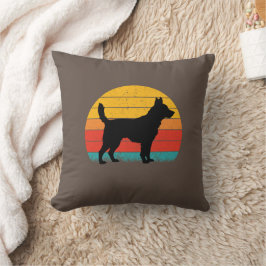 Almofada Dog Silhouette at Sunset