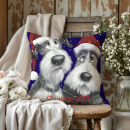 Almofada Dois Cães Natal 2025