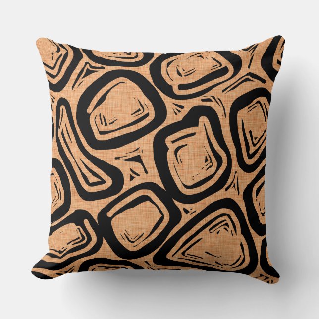 Almofada Dois Designs de Meio século Modern Snazzy (Frente)