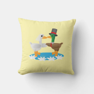Almofada Dois Patos, Uma Lagoa, Para Sempre