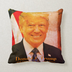Almofada Donald J. Trump, 45º Presidente dos Estados Unid