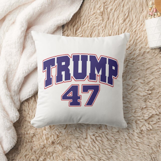 Almofada Donald Trump 47 (Cobertor)