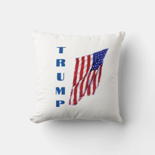 Almofada Donald Trump American Flag Pop Art