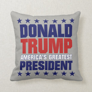 Almofada Donald Trump - PRESIDENTE de AMÉRICA o GRANDE