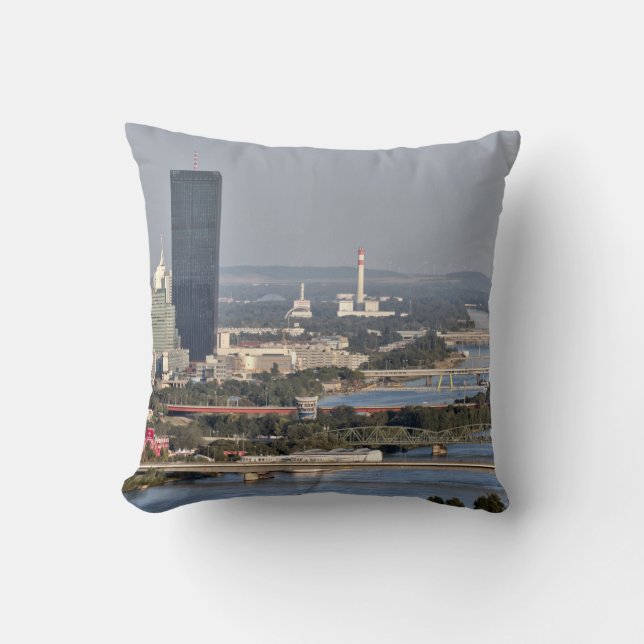 Almofada Donaucity, Viena Áustria (Frente)