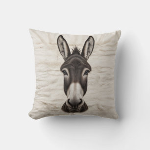 Almofada Donkey Delight": Travesseiros de Kilim Preto e Bra