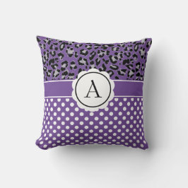 Almofada Dons e animais impressão monograma jogam pillo