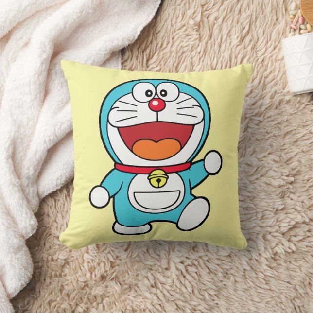 Almofada Doraemon Feliz (Cobertor)