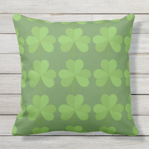 Almofada Dos trevos irlandeses do trevo de St Patrick teste