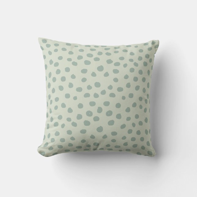 Almofada Dots Sage Green (Frente)