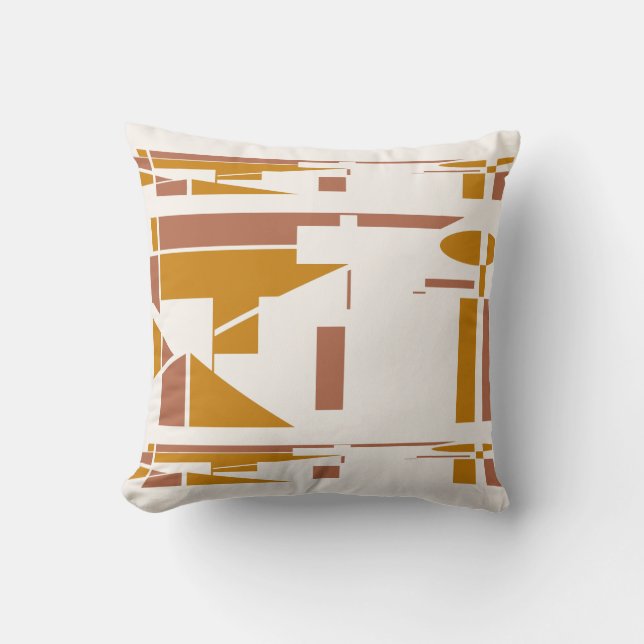 Almofada Dourada ferrugem esbranquiçada Sudoeste - Olhe Mot (Frente)