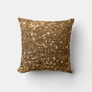 Almofada Dourada Glitter de Cobre