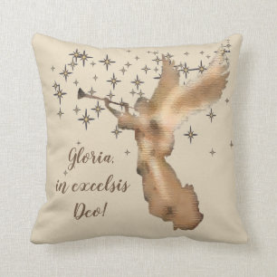 Almofada Dourado Angel Stars Christmas Cote