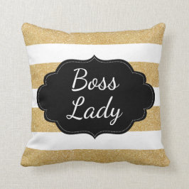 Almofada Dourado brilho | Stripes