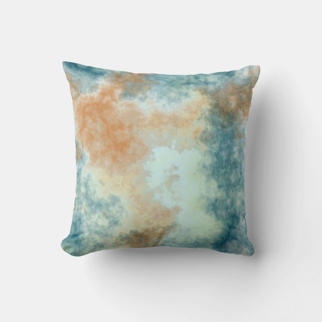 Almofada Dourado e Teal Bath (Frente)