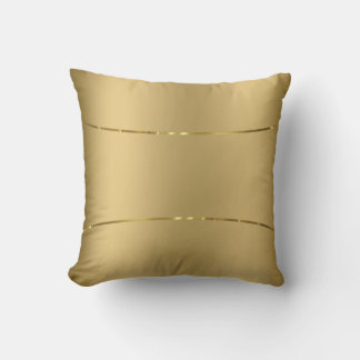 Almofada Dourado fundo brilhante sotaque dourado travesseir