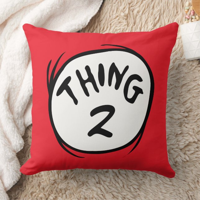 Almofada Dr. Seuss | Coisa Um Coisa Dois Personalizada (Cobertor)