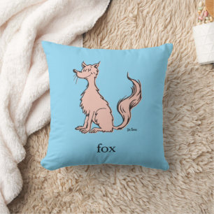 Almofada Dr. Seuss   Raposa Rosa