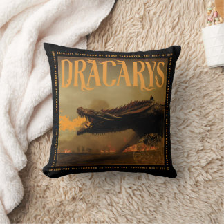 Almofada "Dracarys" Drogon Brething Fire Graphic