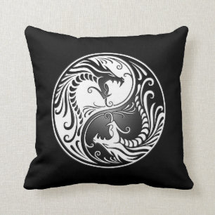 Almofada Dragões de Yin Yang