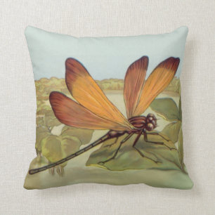 Almofada Dragonfly ouro
