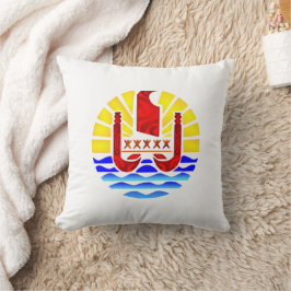 Almofada Drapeau de la Polynésie française