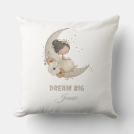 Almofada Dream Big Fairy Moon Child - Nome Personalizado