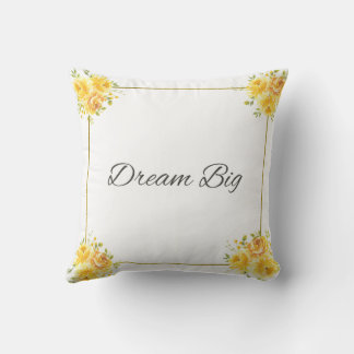 Almofada Dream Big Travesseiro decorativo