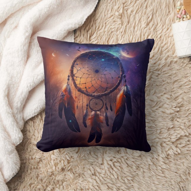 Almofada Dreamcatcher na floresta (Cobertor)