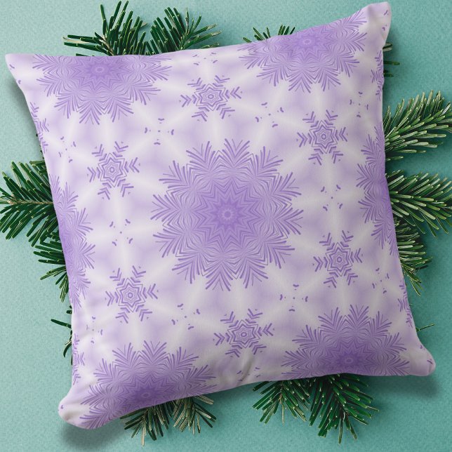 Almofada DreamLavanda Snowflake (Criador carregado)
