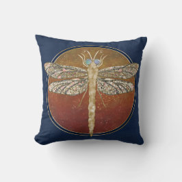 Almofada Dreamy Dragonfly “Messenger of Gilded Night”