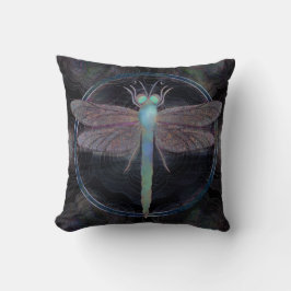 Almofada Dreamy Dragonfly “Messenger of Quantum Flight”