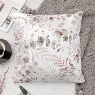 Almofada Dreamy Foliage Pattern Blush Pink ID817