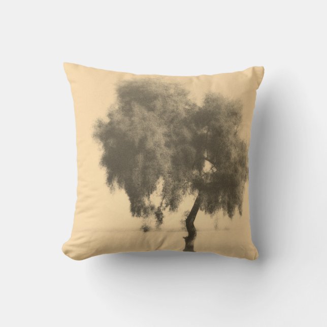 Almofada Dreamy Romantic Tree Sketch Cushion (Frente)