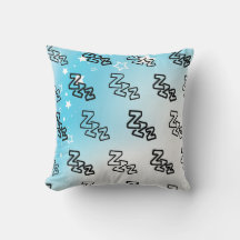 Dreamy Zzz Pattern Cushion