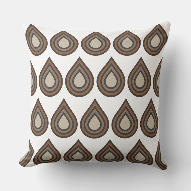 Almofada Drop Layered Artwork Throw Pillow (Frente)