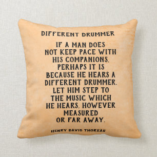 Almofada Drummer Diferente - travesseiro