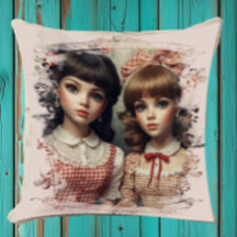 Duas Meninas Vintage Doll Core Whimsical