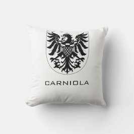 Almofada Ducado de Carníola Arte Heráldica Monocromática