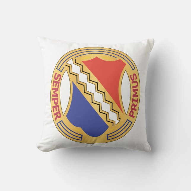 Almofada DUI - Regimento de Infância de 1rua com Texto (Frente)