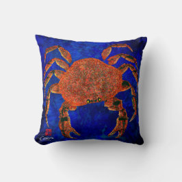 Almofada Dungeness Crab - Travesseiro decorativo