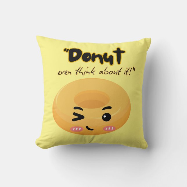 Almofada Dunot pensa nisso (Frente)